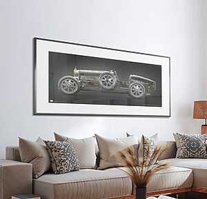 1924 Bugatti Type 35 - framed fine art print by Aclassica - view 1