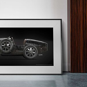 1924 Bugatti Type 35 - framed fine art print by Aclassica - view 4