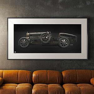 1924 Bugatti Type 35 - framed fine art print by Aclassica - view 5