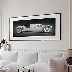 1937 Auto Union Type C Hillclimb - framed fine art print by Aclassica - view 4