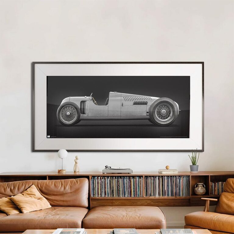 1937 Auto Union Type C Hillclimb - fine art print