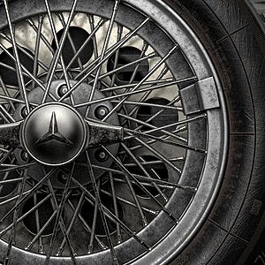 1939 Mercedes-Benz W 165 - framed fine art print by Aclassica - view 2
