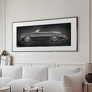 1958 Porsche 356 A Speedster - framed fine art print by Aclassica - view 3
