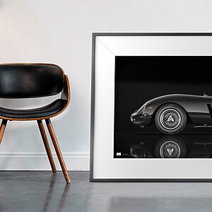 1964 Ferrari 250 GTO - framed fine art print by Aclassica - view 5