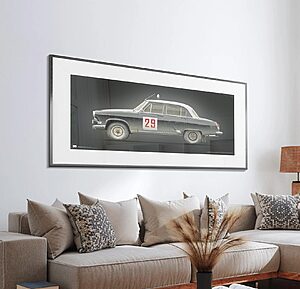 1964 GAZ M-21 Volga Rallye Monte-Carlo 29 - framed fine art print by Aclassica - view 1