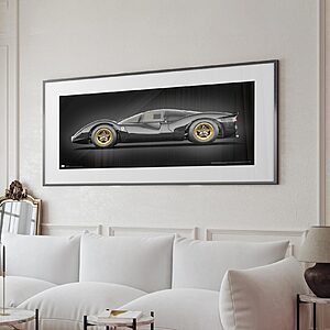 1967 Ferrari 330 P4 - framed fine art print by Aclassica - view 4