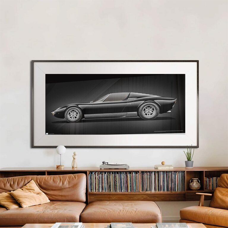 1971 Lamborghini Miura P400 SV - fine art print