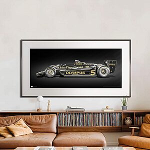 1978 Lotus 79 - framed fine art print by Aclassica - view 7