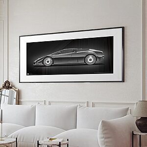 1992 Bugatti EB 110 Prototype - framed fine art print by Aclassica - view 4