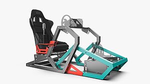 GameSTUL! DUAL sim racing cockpit - view 5