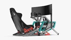GameSTUL! DUAL sim racing cockpit - view 7