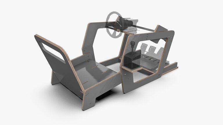 GameSTUL! Heritage sim racing cockpit