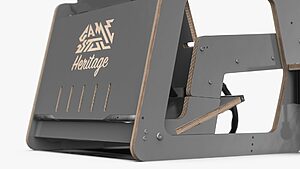 GameSTUL! Heritage sim racing cockpit - view 8